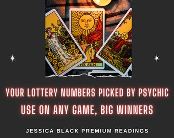 Your Lucky Lottery Numbers Picked By A Psychic, Win Big Lottery System, Fast Money Psychic Reading, Lottery Reading, Use On Any Game
