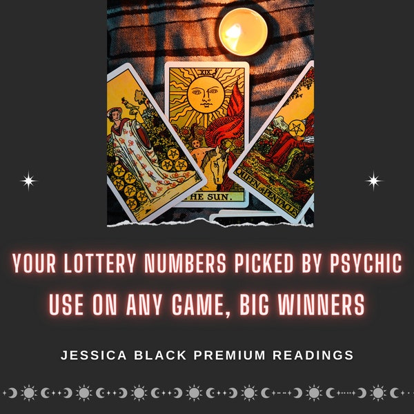 Your Lucky Lottery Numbers Picked By A Psychic, Win Big Lottery System, Fast Money Psychic Reading, Lottery Reading, Use On Any Game