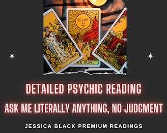 3 Question Psychic Reading - Clear Written Insight and Guidance