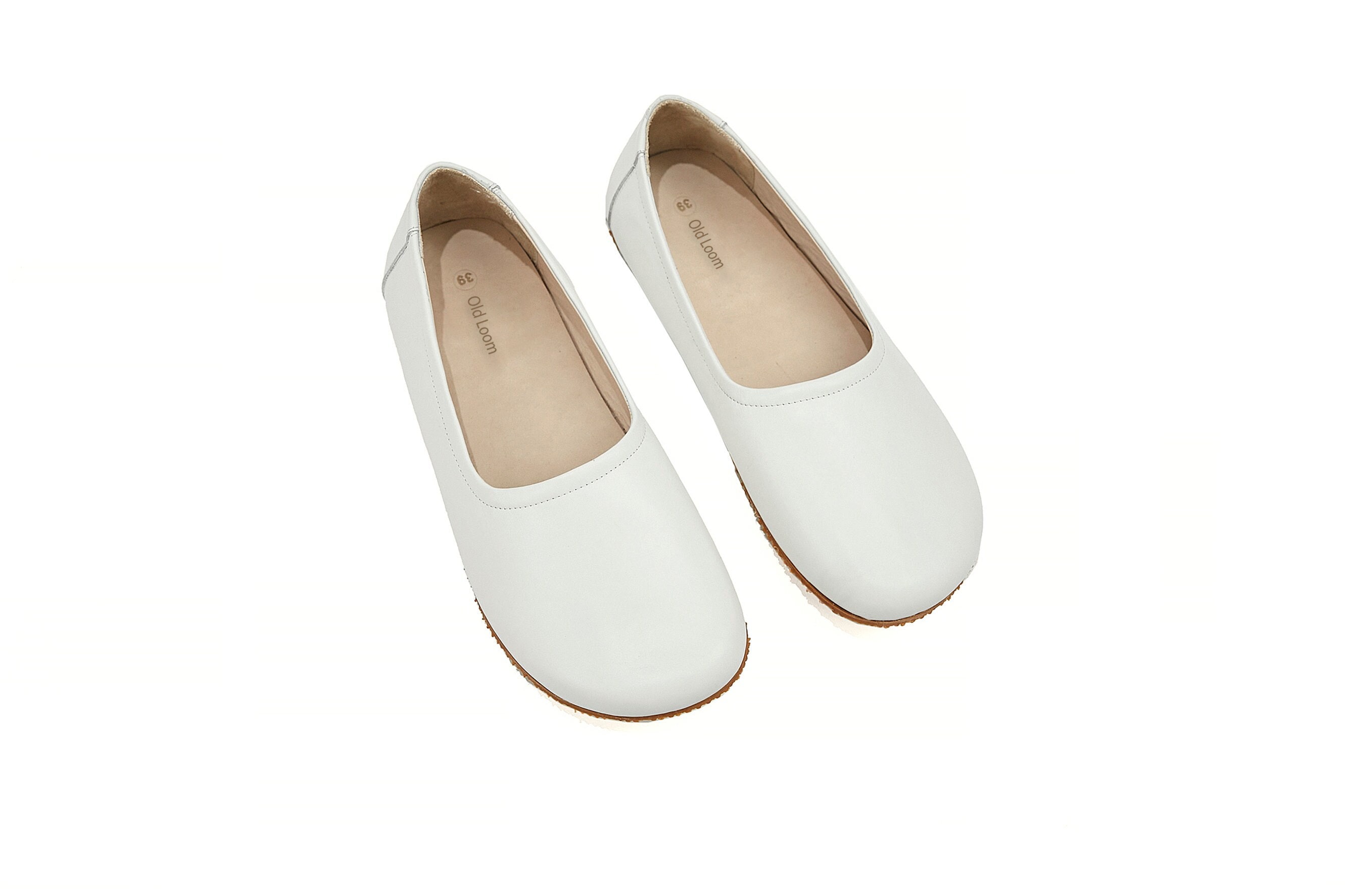 Dressy white flat shoes discount