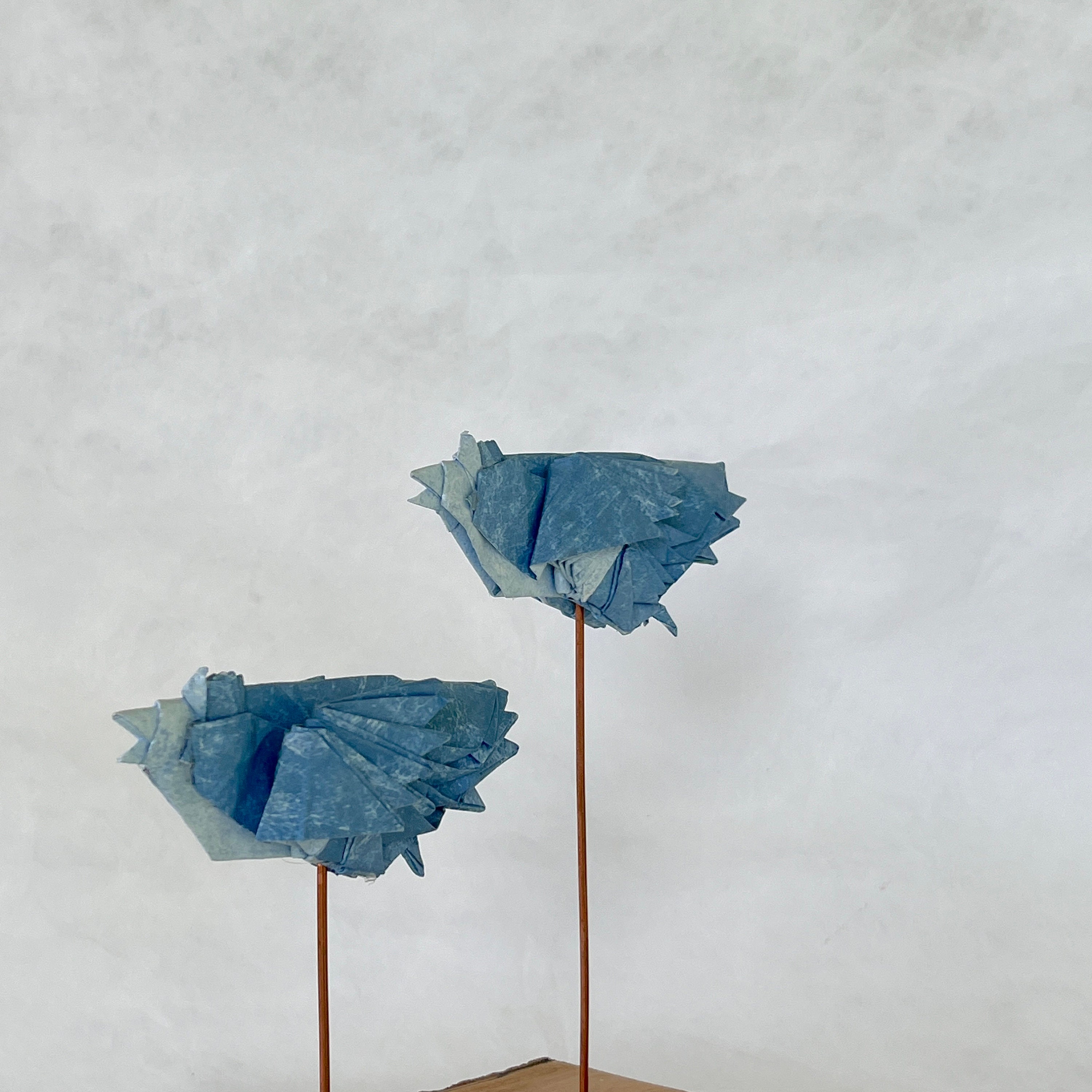 Unity in Flight: Origami Blue Birds - Etsy