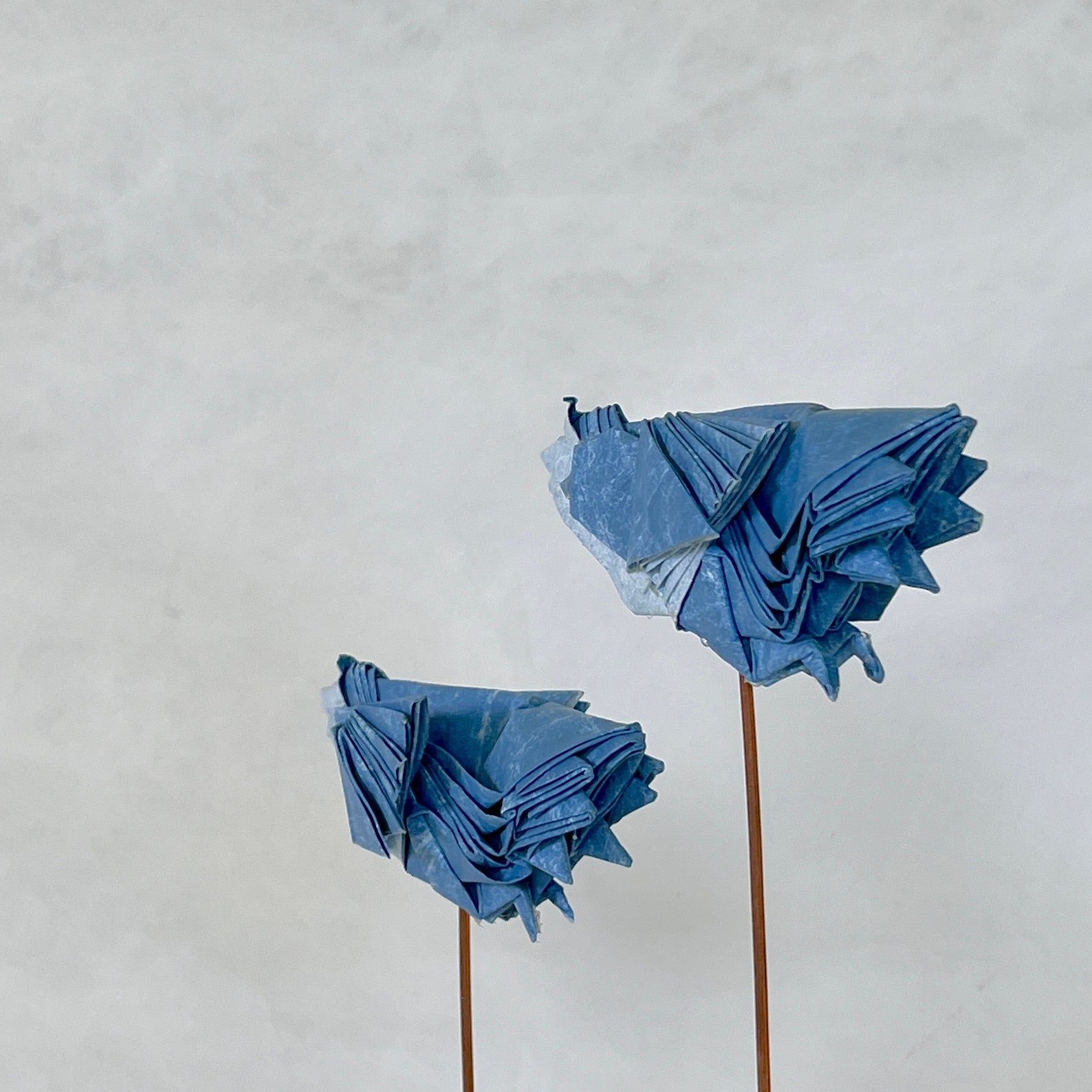 Unity in Flight: Origami Blue Birds - Etsy