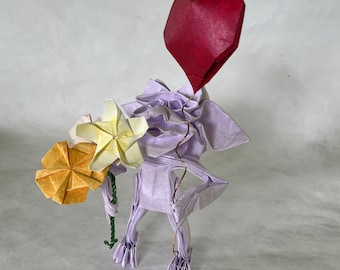 With Flowers and Heart