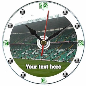 Orologio con CD regalo per tifosi del Celtic - Personalizzabile