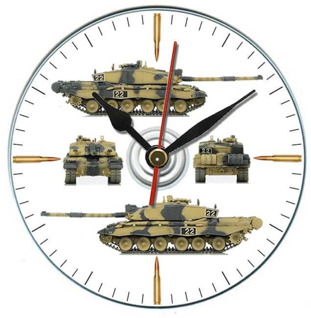 Challenger 2 Tank Gift Idea DVD Desk Clock, Militaria Collectible ...