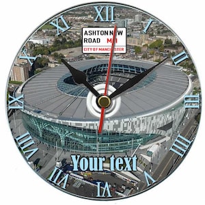 Orologio con CD regalo per tifosi del Manchester United - Personalizzabile