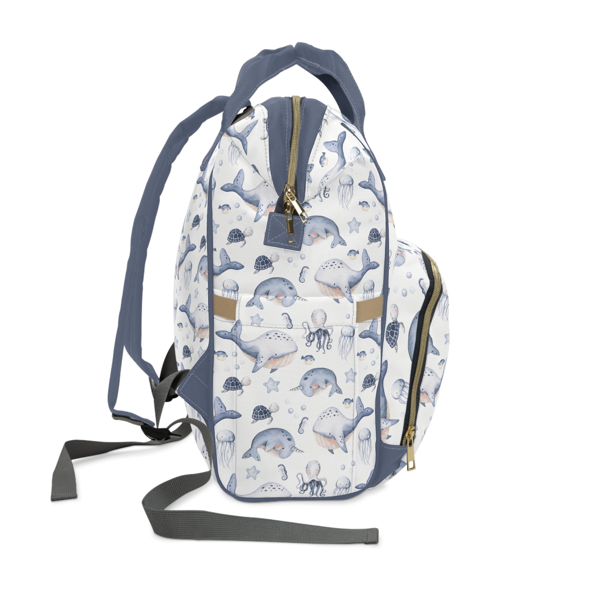 Four Directions Lodges Ocean Multi-Function Diaper Backpack/Diaper Bag main image 1