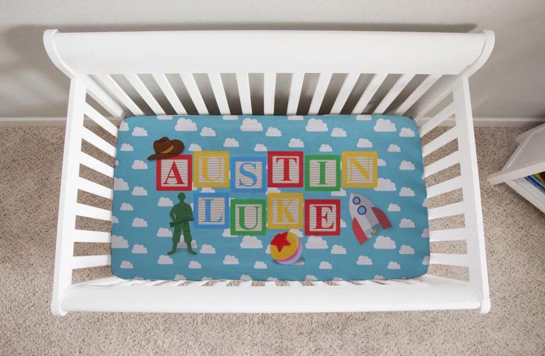 Toy Story Inspired Crib Sheet, Toy Story Nursery, Toy Story, Buzz ...