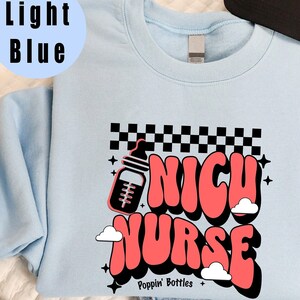 Nicu verpleegkundige sweatshirt neonatale verpleegkundige shirt Nicu verpleegkundige trui, neonatale verpleegkundige ronde hals neonatale intensive care, verpleegkundige waardering cadeau