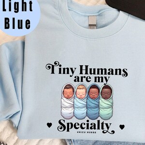 Nicu verpleegkundige sweatshirt neonatale verpleegkundige shirt Nicu verpleegkundige trui, neonatale verpleegkundige ronde hals neonatale intensive care, verpleegkundige waardering cadeau