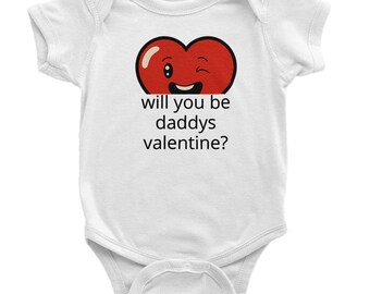 ¿Serás el mono de bebé de San Valentín de papá?