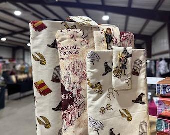 Harry Potter Book Sleeve, Padded Book Sleeve, Kindle Sleeve, Book Pouch, Kindle Pouch, Book Cover, Custom Book Sleeve, Cute Book Sleeve