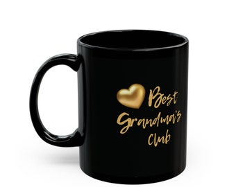 Grandma's Black Mug (11oz)