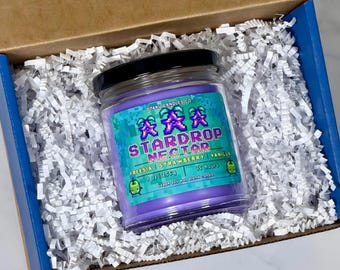 Vela Stardrop Nectar - Vela inspirada en Stardew Valley / Velas veganas de anime / Regalos de anime