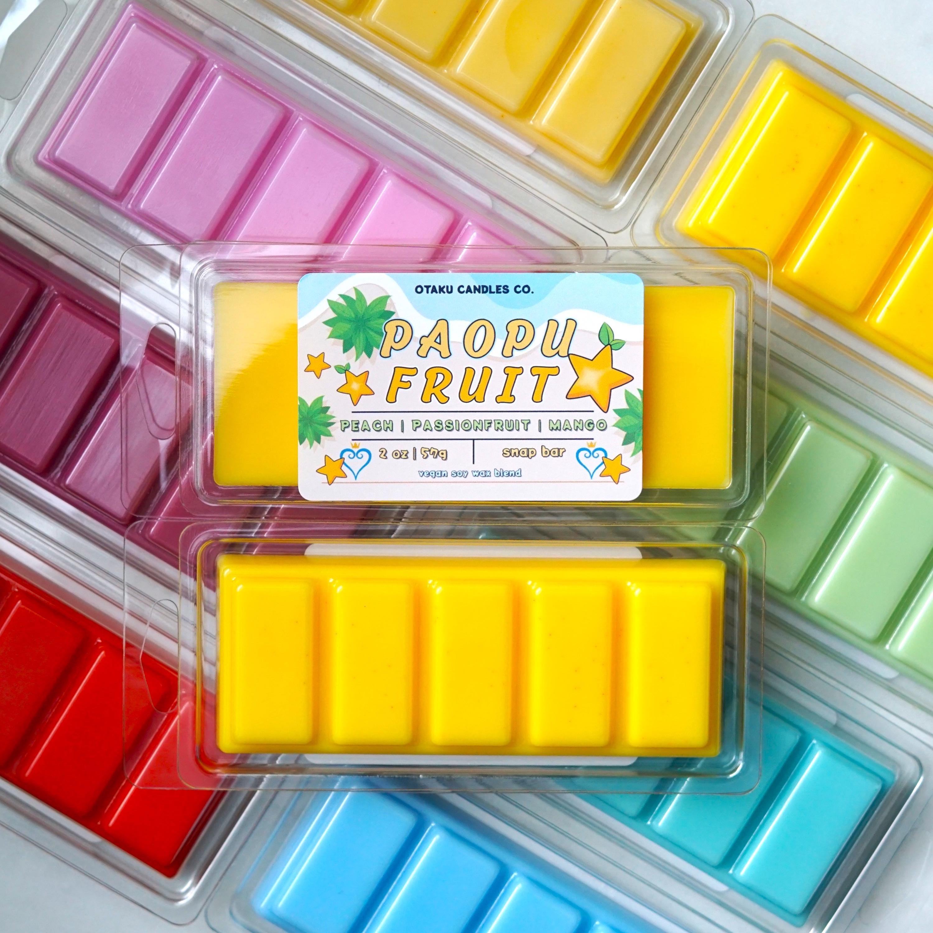 Paopu Fruit Wax Melt | Kingdom Hearts Wax Melt | Passionfruit Mango  2 oz Vegan Snap Bar