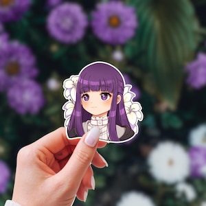 Vela de mago humano - Inspirada en el anime Beyond Journey's End / Vela de fantasía / Velas veganas / Regalos de anime Candles & Sticker