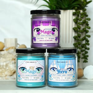 Frieren Candle Bundle | Anime Magical Frieren, Fern and Himmel Candle Bundle