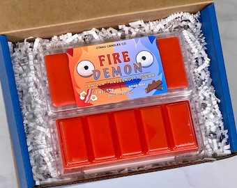 Fire Demon Snap Bar - Howl's Castle Inspired | Anime Vegan Wax Melts | Anime Gifts