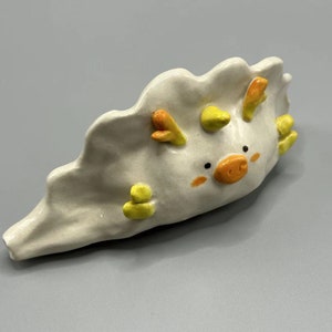 Dumpling pipe en céramique, pipe Potsticker, belle boulette, pipe en céramique d'amant de boulette, cadeau pour fille, beau cadeau, cadeau pour elle image 3