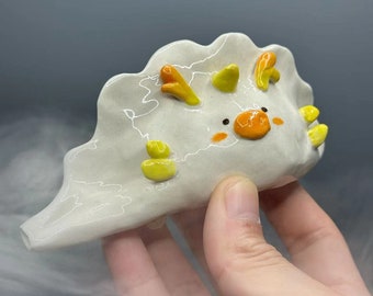 Dumpling pipe en céramique, pipe Potsticker, belle boulette, pipe en céramique d'amant de boulette, cadeau pour fille, beau cadeau, cadeau pour elle