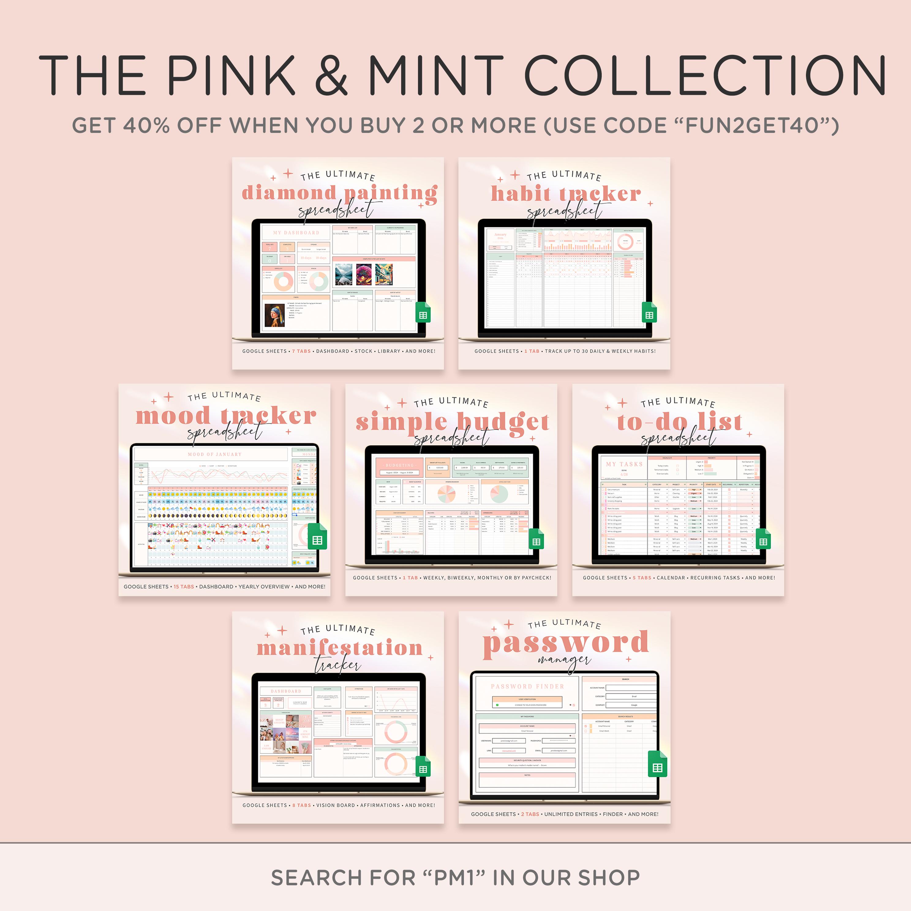 Spreadsheet Template Bundle for Google Sheets | All Spreadsheets From ...