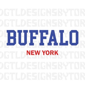Buffalo New York  |  Instant Download  |  SVG and PNG Files