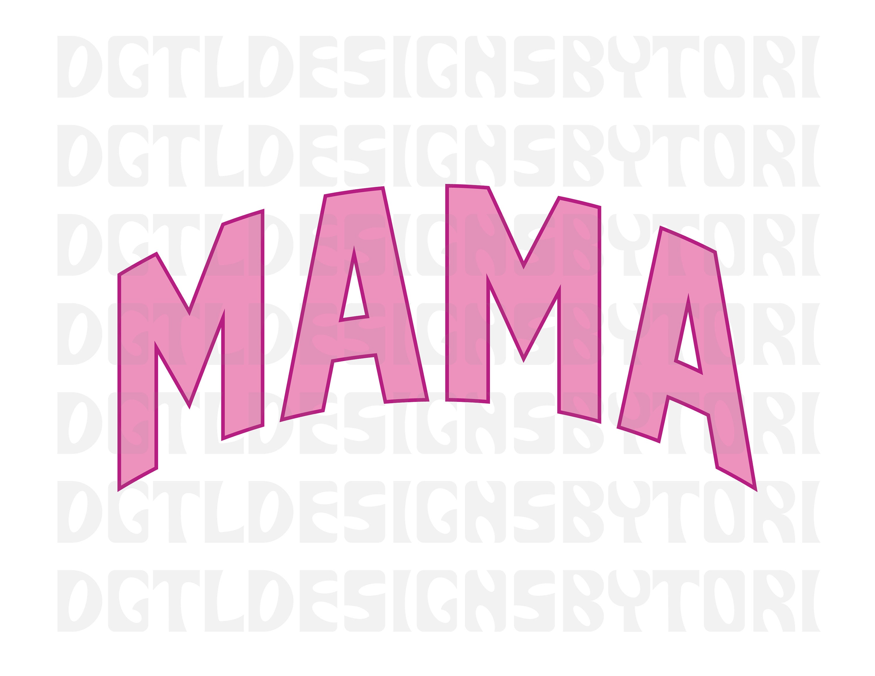 Mama Visual Mama | Instant Download | PNG and SVG Files | Valentine's Day - Etsy