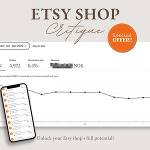 Etsy Shop Critique: Personalized Store Audit & Coaching