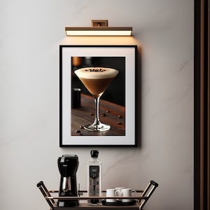 Espresso Martini - Jedzenie i napoje, koktajle, napoje dla dorosłych, restauracja, wózek barowy - Wysokiej jakości wydruki/natychmiastowe pobieranie.