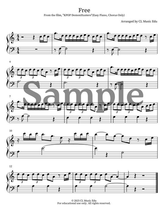 Kpop Demon Hunters Song Pano - Etsy Méxco