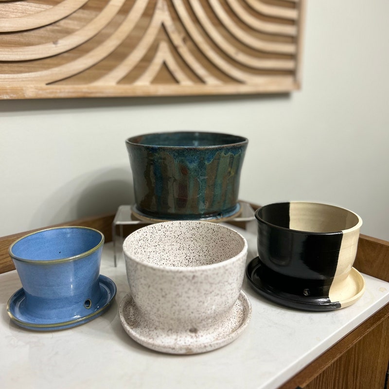Ceramic Drip Planter - Etsy