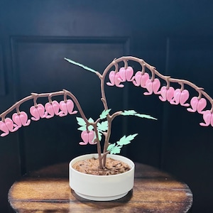 3D Printed Bleeding Hearts Jewelry Box – Cottagecore & Fantasy-Inspired Botanical Keepsake Organizer