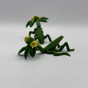 3D Printed Articulated Praying Mantis: Flexible Fidget Toy