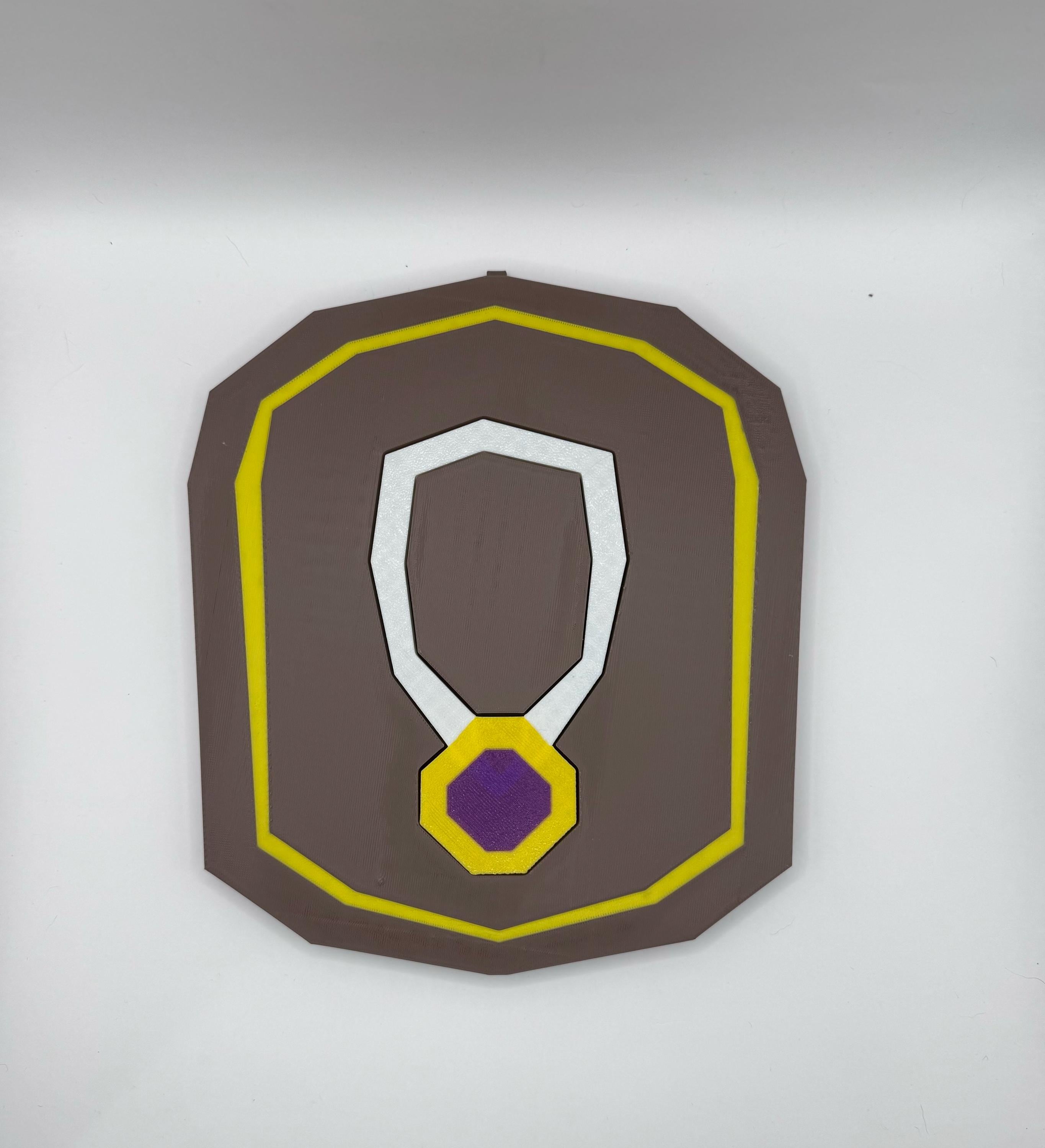 OSRS Mounted Glory - Runescape Amulet Wall Decor, Unique