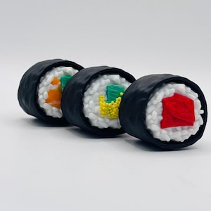 Sushi Fidget Clicker Toy: Kawaii Desk Sensory Toy