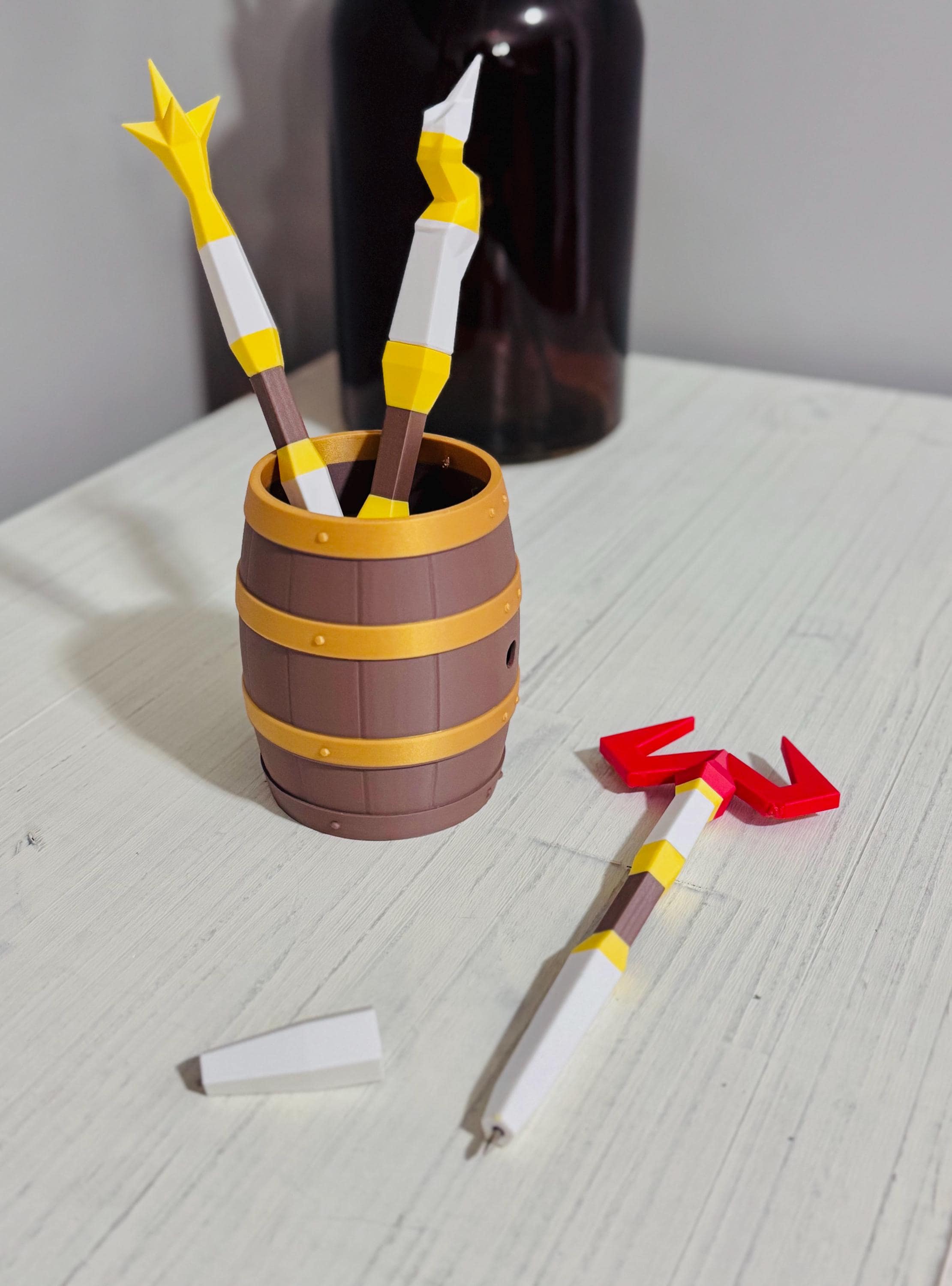 Bolígrafo con bastón divino de OSRS: coleccionable de RuneScape impreso en 3D