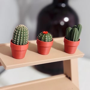 3D Printed Clicky Cactus Fidget Toy: Mechanical Switch Desk Plant