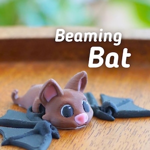 Gelenk Fledermaus Fidget Spielzeug: 3D gedruckte Sensory Schreibtisch Haustier