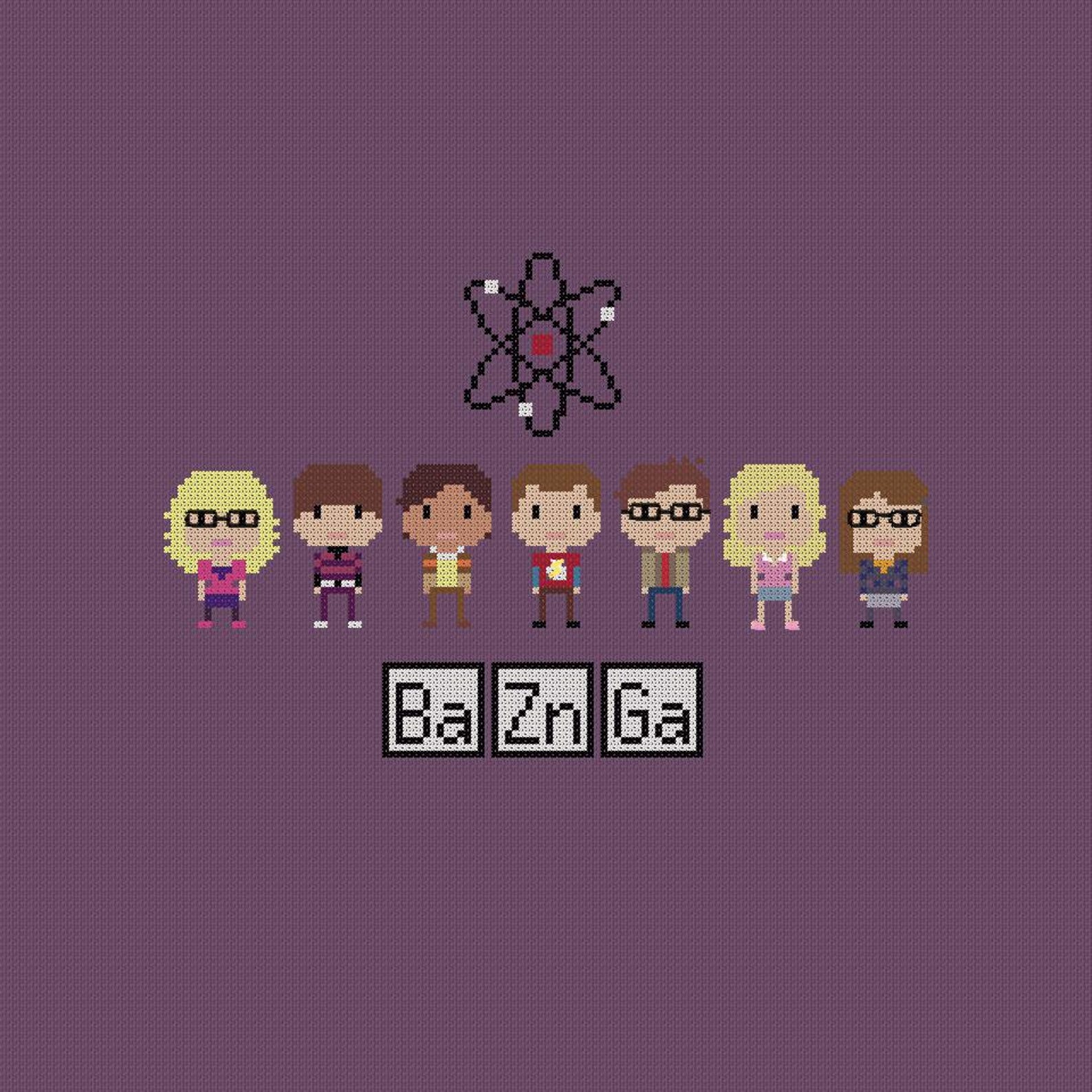 Portachiavi Ufficiale The Big Bang Theory - Set Da 2 In Gomma: Logo E Bazinga!