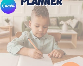 Digital PDF Home School Planner for 2026