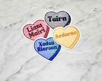 Empyrean candy hearts, MMC candy hearts, fourth wing MMC, Xaden Riorson candy heart, Liam Mairi candy heart, Tairn sticker, wingleader