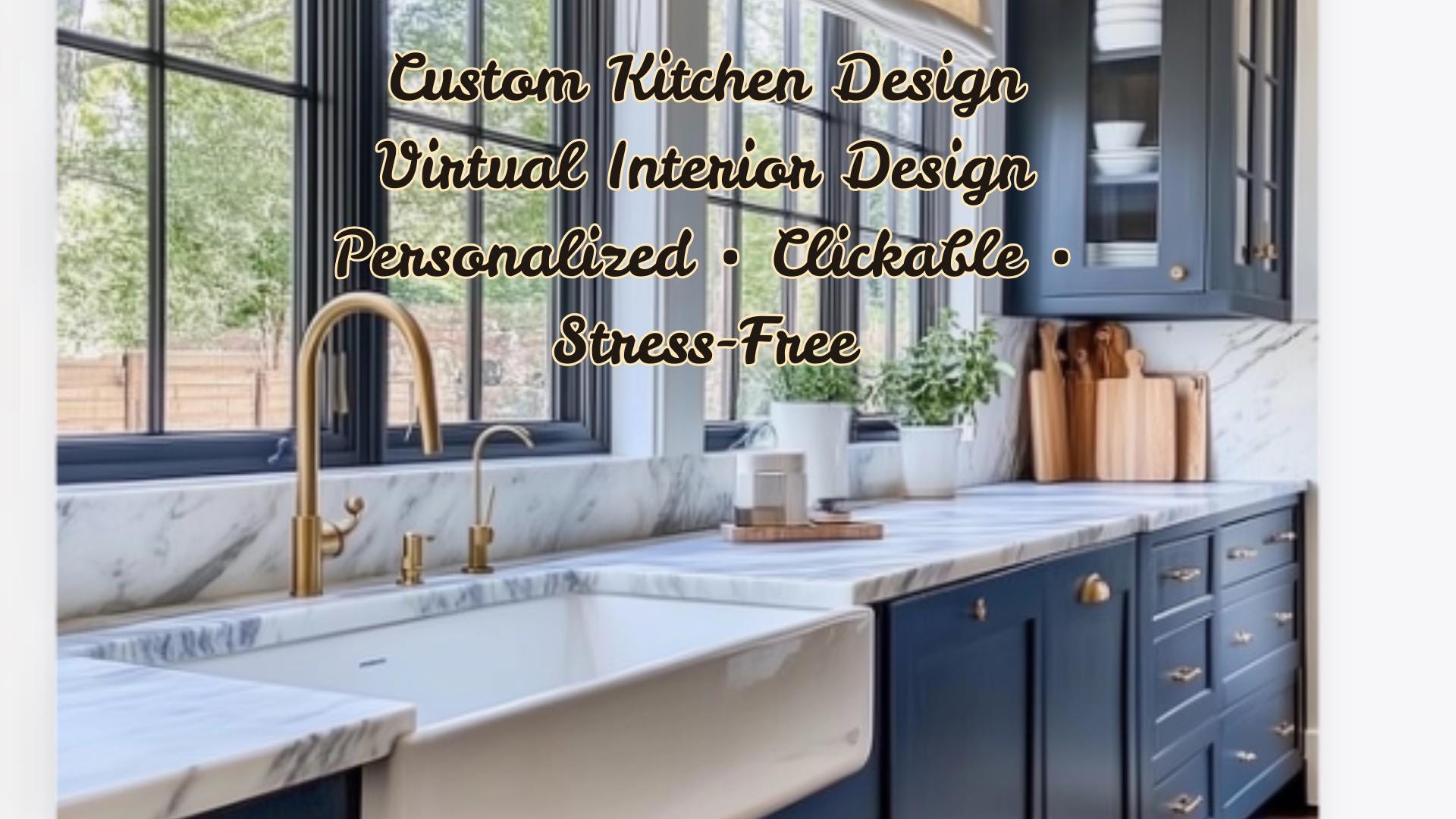 Custom Kitchen Interior Design Package - Etsy