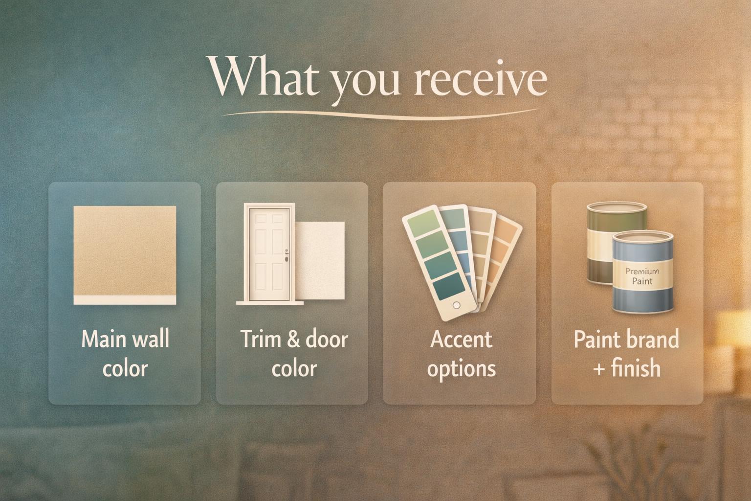 Custom Whole House Color Palette - Interior Design Mood Board (digital ...