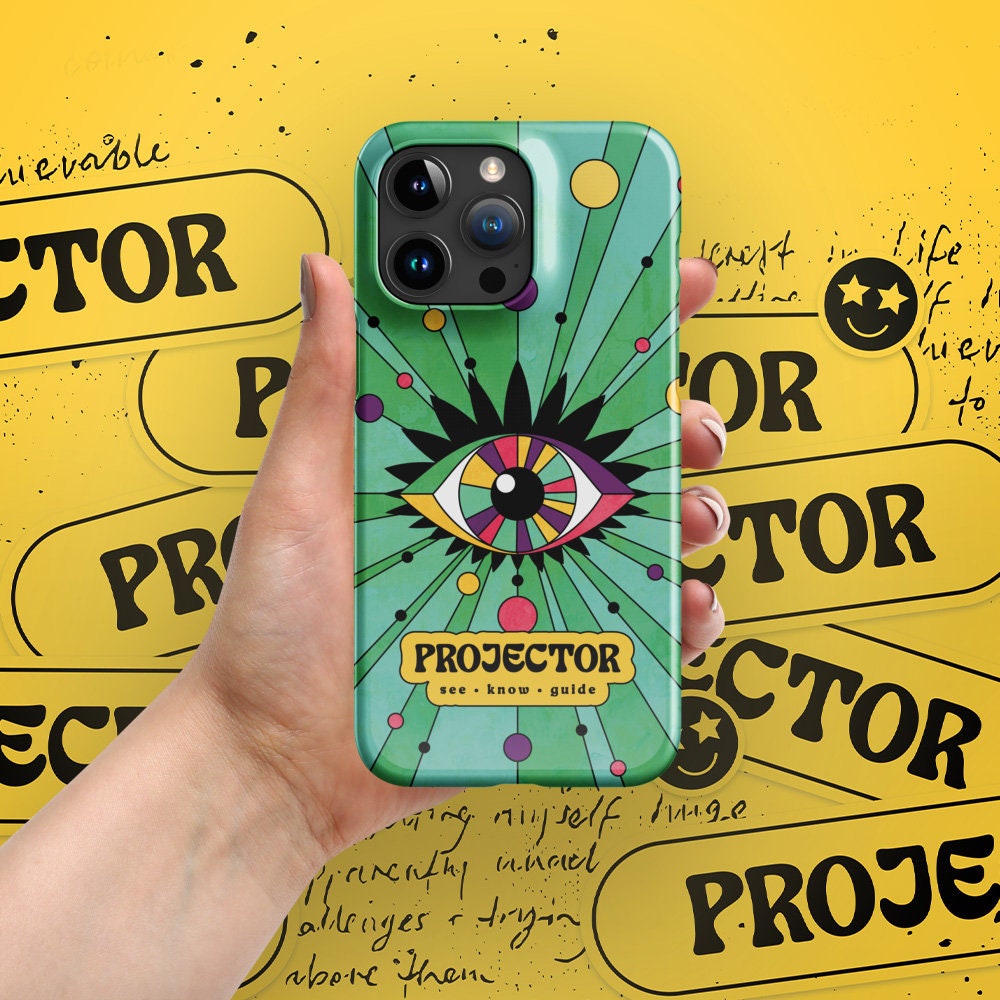 Human Design Projector Snap Case for iPhone Projector Manifesto