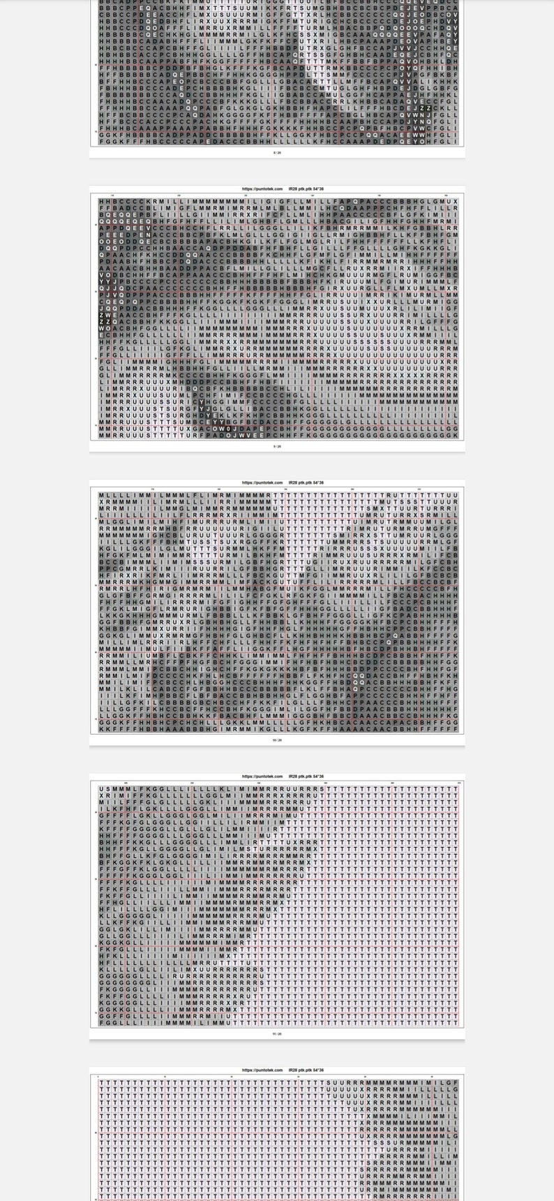 Modèle de point de croix PDF. Petit ange image 3