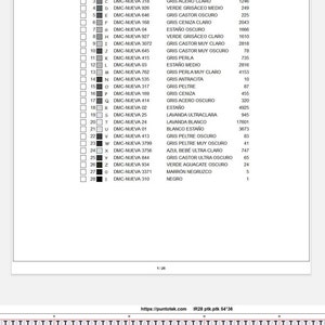 Modèle de point de croix PDF. Petit ange image 2