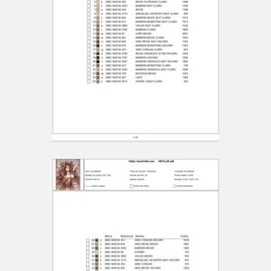 Modèle de point de croix PDF. Fée de la forêt image 2