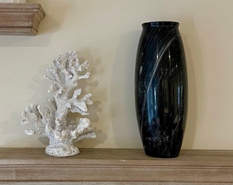 Granite Black Vase