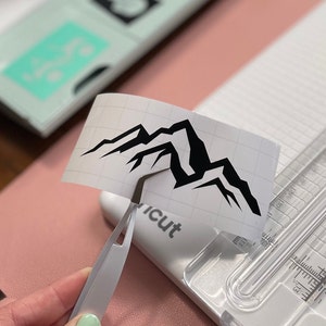 Mountain Mania Windshield Decal - Easter Egg