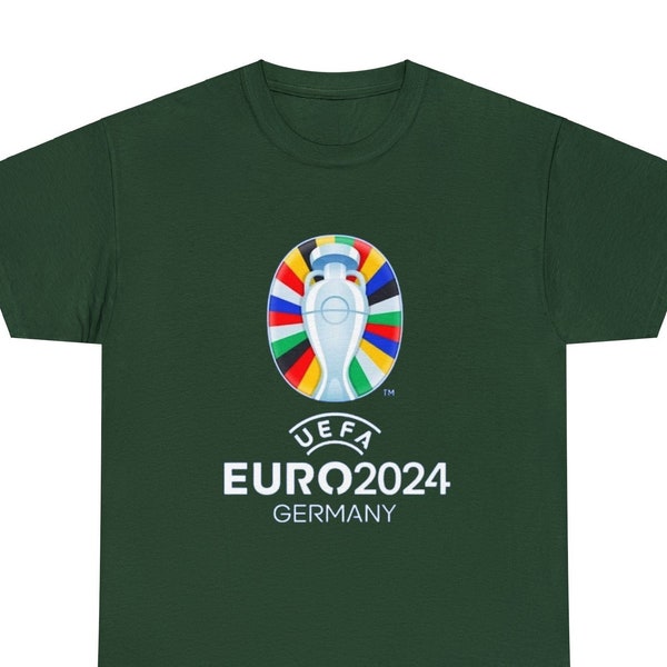 T-Shirt Europa 2024 Eurocup T Shirt Europa Deutschland 2024 Fußballliebhaber Tshirt Fußball European League Fußball Shirt Fußballliebhaber Geschenk